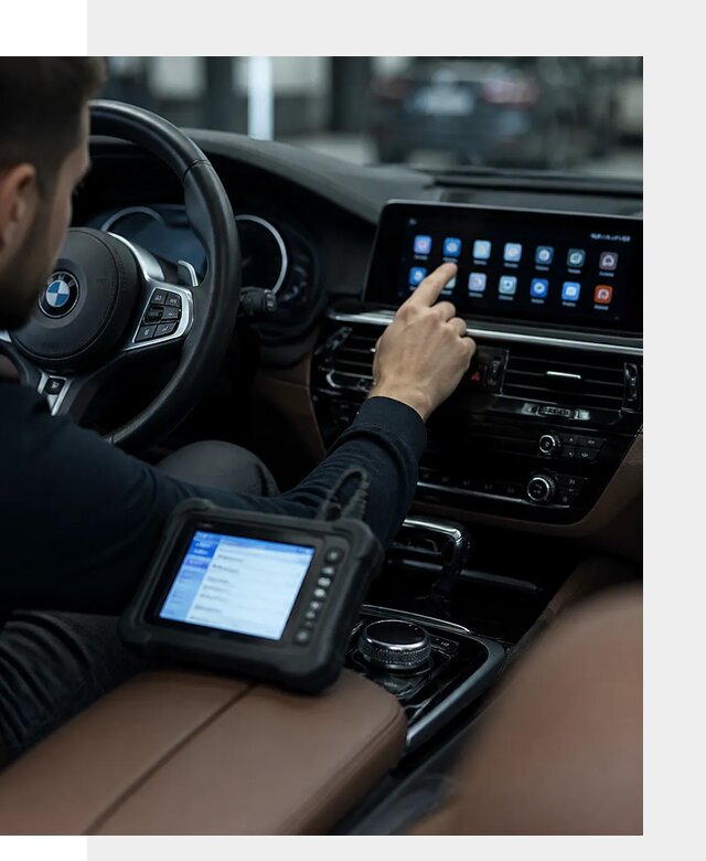 Установка приложений и мультимедиа сервисов BMW в Новоалтайске