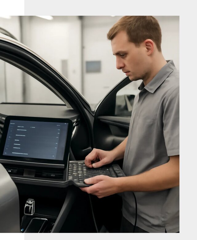 Русификация мультимедиа автомобилей Lynk Co в Новоалтайске