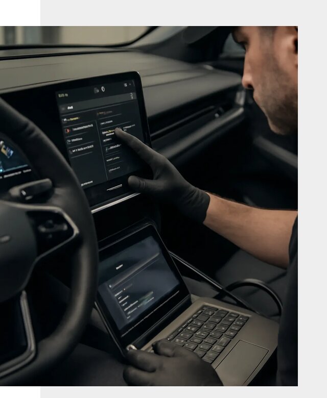Русификация приборной панели Rising автомобиля в Новоалтайске