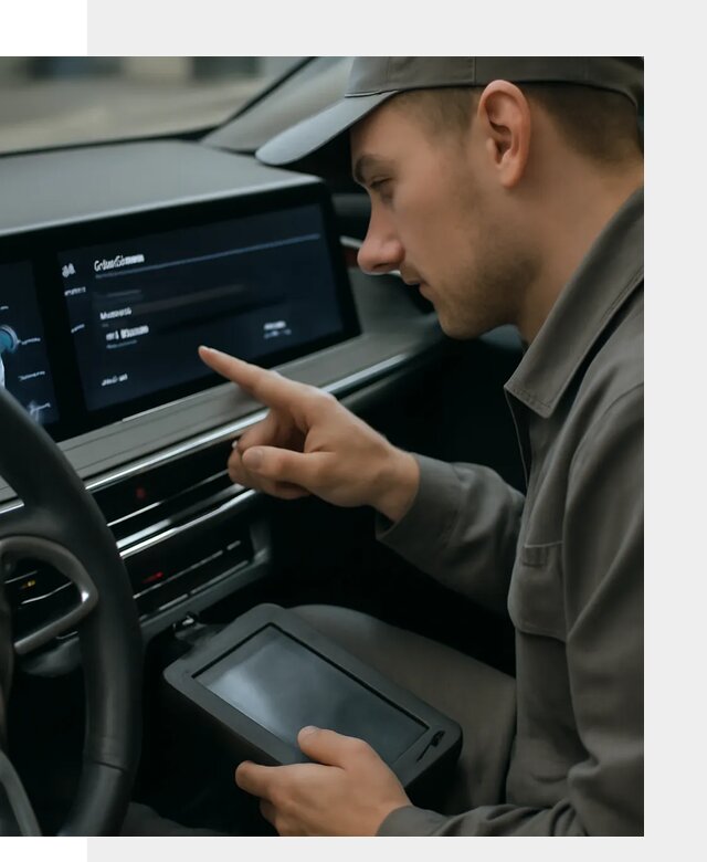 Русификация приборной панели автомобиля Voyah в Новоалтайске