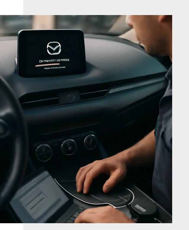Установка приложений Mazda на мультимедийную систему в Новоалтайске