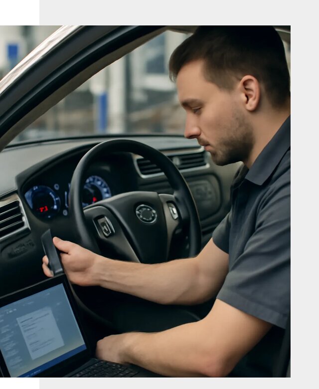 Русификация приборной панели Nissan для авто в Новоалтайске